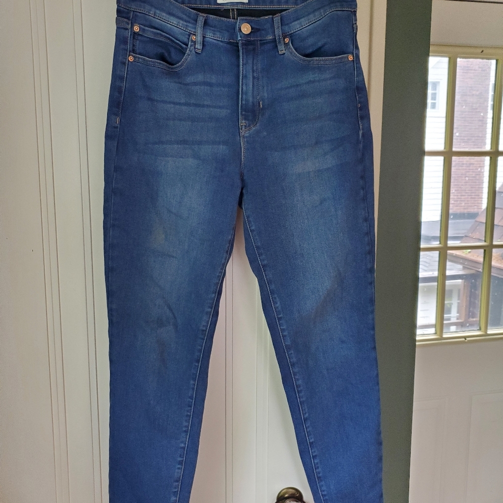 Nicole Miller High Rise Skinny Jeans